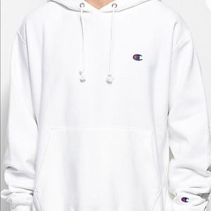 BRAND NEW White Champion Reverse Weave Hoodie